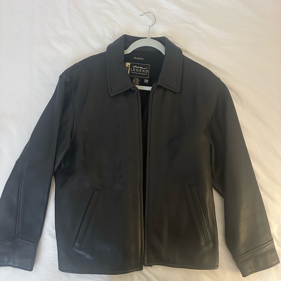Heavy Duty 100% Genuine Leather Bomber Jacket - Picture 2 of 3